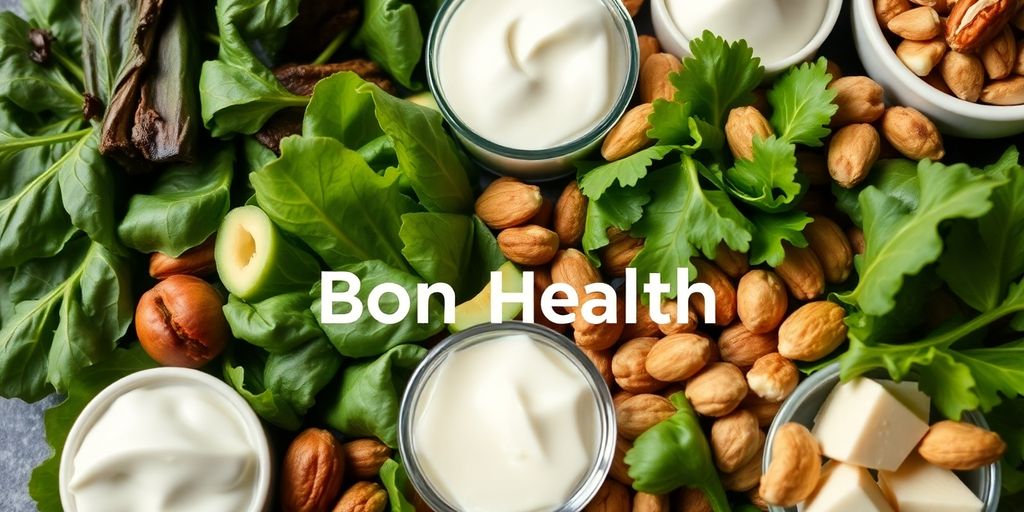 Healthy foods for strong leg bones.