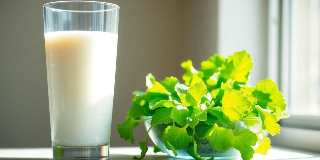 Sunlight, milk, leafy greens for strong bones