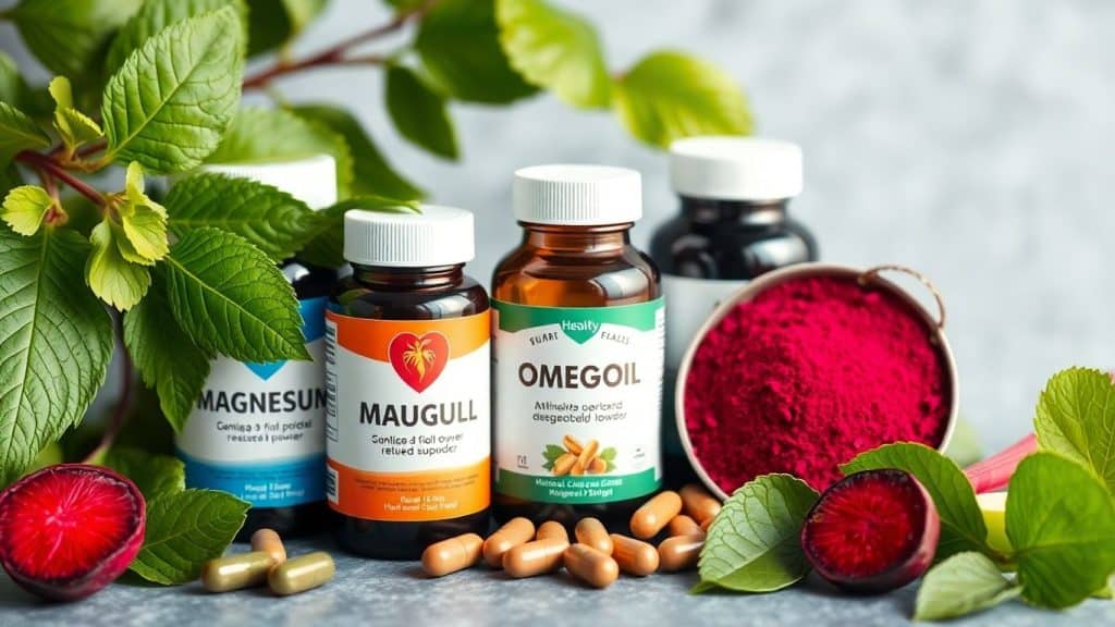 Natural supplements for a healthy heart